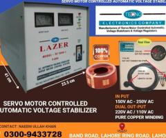 Voltage Stabilizer avr servo motor high/low solar volt problem solved 03009433728 copper winding