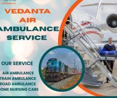 Vedanta Charter Air Ambulance Provides Emergency Patient Shift Services in Patna