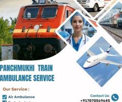 Panchmukhi Train Ambulance from Patna provides a reliable medical service