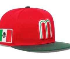 Unisex M Letter Baseball Cap with Brazilian Flag Embroidery Adjustable - 2