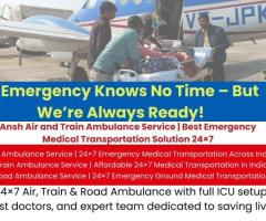 Fly Safe and Fast Ansh Air Ambulance Service in Guwahati Reliable Medical Transportation
