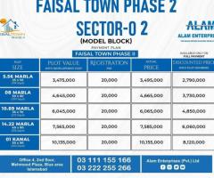 Faisal Town Phase 2  Model Block O (Sector O)