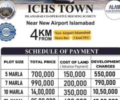 ICHS TOWN 5, 7, 10 Marla & 1 Kanal Residential Plot for sale. - 5