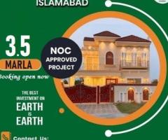 Kingdom Valley  3.5 Marla plots for sale NOC Approved project.