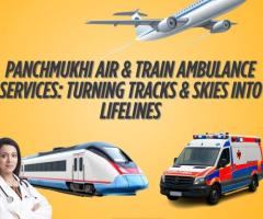 Panchmukhi Low Cost Train Ambulance in Patna- Helpful in shifting critical patients