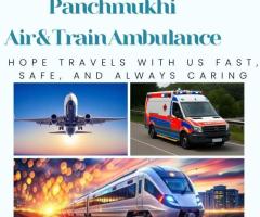 Panchmukhi ICU Train Ambulance in Patna- Beneficial in keeping patients stable all along the way