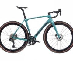 2025 Bianchi IMPULSO RC - GRX 825 Di2 - Gravel Bike - Celeste Metallic / Graphite / CK16 (WORLDRACYC