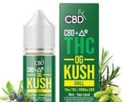 CBD Delta 9 THC OG Kush Indica Vape Juice in Islamabad