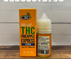 Delta-9 THC Vape Juice: Pineapple Express (Hybrid) In Lahore