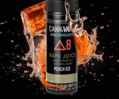 original~ Peach Ice Delta 8 Vape Juice E-Liquid In Rawalpindi~03001597757