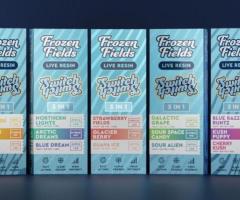 THC Frozen Fields Live Resin Switch 3 in 1 Disposable 3g in Karachi