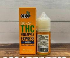 Pineapple Express CBDfx CBD+D9 THC Vape Liquid In Karachi