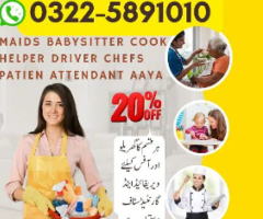 House maids , Helpers , cook , Nanny , Couple , Drivers ,Patient care