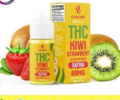 THC Liquid Kiwi Strawberry 89mg 30ml In Hyderabad~03001597757