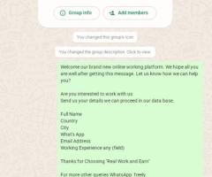 REAL WORK AND EARN