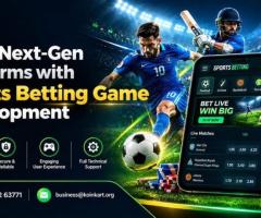 Build Next-Gen Platforms with Sports Betting Game Development