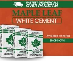 MAPLE LEAF White Cement Available on Zarea.pk