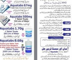 Chlorine tablets for swimming pool and water tank