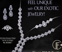 SILVER RHODIUM PLATED JEWELRY
