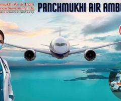 Today Hire Safest Patient Transfer Panchmukhi Air Ambulance Bhopal