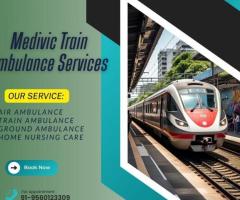 Medivic Offers Support through Trained Transit in Ranchi in its Train Ambulance